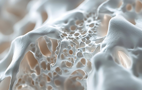 Illustration of bone tissue