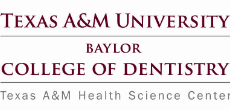 Texas A and M University Baylor College of Dentistry logo