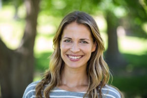 portrait of a smiling woman